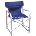 Folding aluminium portable chair for director